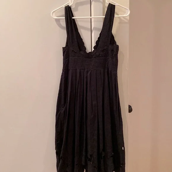 Vintage Catherine Malandrino Black Dress - Picture 2 of 9